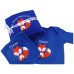 Personalised Baby Boy Gift Set Sleepsuit Blanket & Bib Boxed Cute Fox Newborn Gift